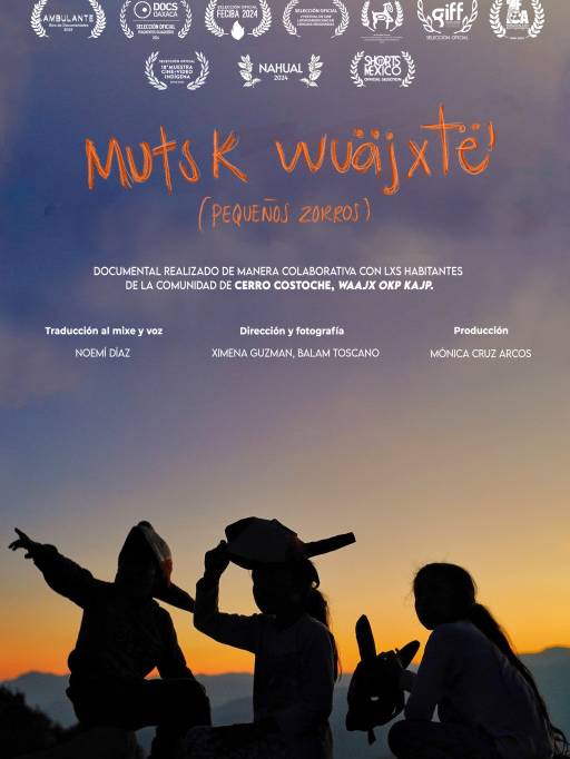 Mutsk Wuäjxtë' (Pequeños zorros) Dir. Ximena Guzmán, Balam Toscano | 2024 | 6 min.